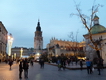 Krakov - Adventní trhy na náměstí - 20.12.2014
