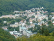 Karlovy Vary - Pohled na msto z rozhledny Diana - 14.9.2013